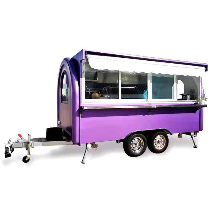 Wholesale Food trucks mobile fast food trailer/Outdoor Mobile Food Trailer