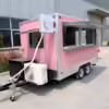 Modern Design Mobile Kitchen Food Cart Trailer Van Hot dog cart Ice Cream Cart Food Truck - Image 4