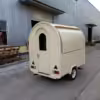 Australia standard outdoor mobile fast food carts kiosk, popsicle ice cream vending carts hot dog food trailer truck - Image 6