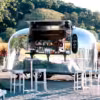 PROSKY Stainless Steel Airstream Food Trailer Mobile Truck for BBQ Hot Dogs Coffee Ice Cream Fast Vending Cart - Image 2