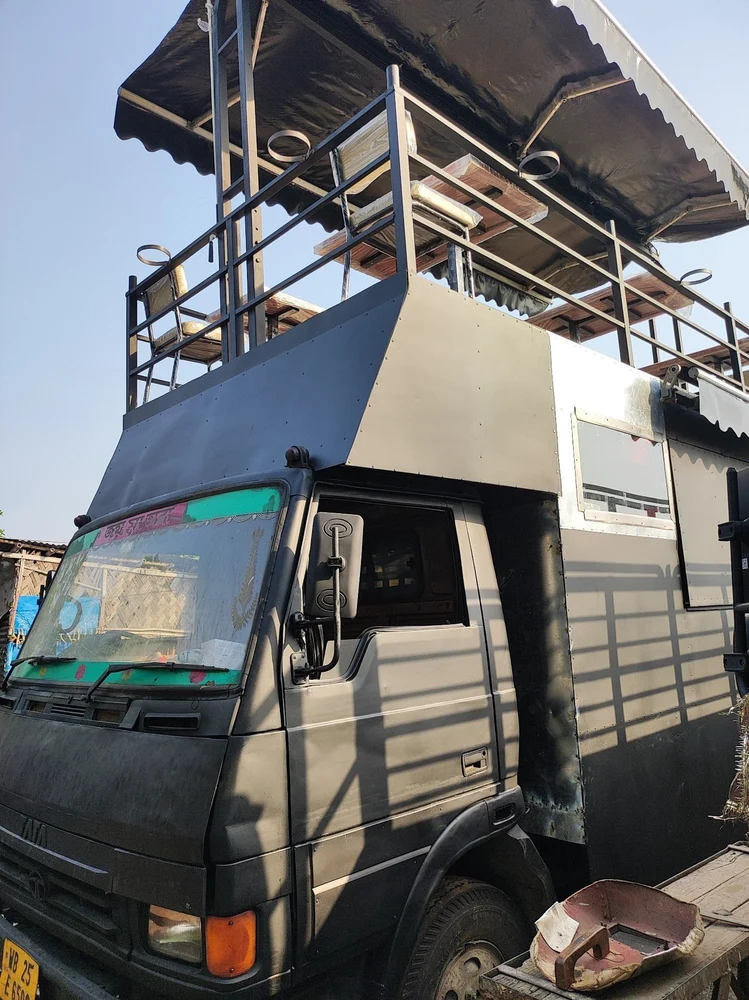 MKME Diesel Big Food Van, For Restaurant, Vehicle Model: 407